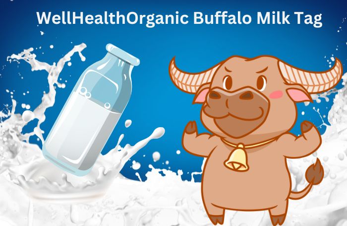 WellHealthOrganic Buffalo Milk Tag